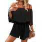 🔥2026 års nyhet🌸 Överall för kvinnor med off-shoulder shorts