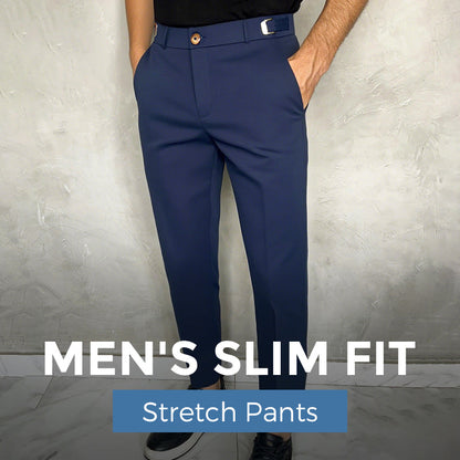 ⏳Tidsbegränsat erbjudande⏰Herrbyxor med stretch och slim fit