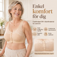⏳50 % rabatt under en begränsad tid⏰Bekväm trådlös formande behå med knäppning framtill👙