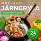 🎁🔥Kvalitetssäkring + Giftfritt🔥Obelagd tjock järngryta