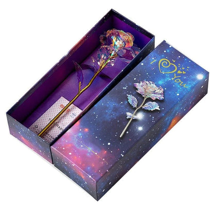 🌹⏳Réduction à durée limitée de 40 %🎁Rose multicolore Galaxy