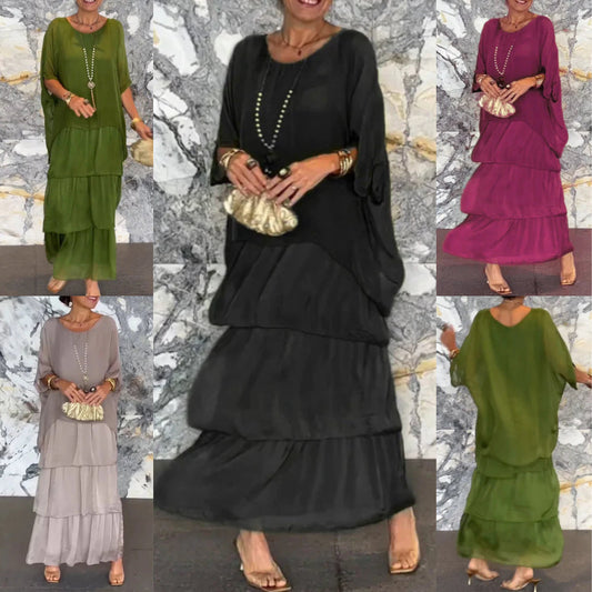 💐2025 Vårförsäljning🔥Eleganta och snygga lösa art deco-klänningar ✨