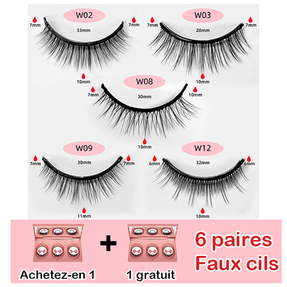 Achetez-en 1, obtenez-en 1 gratuitement✨Faux cils autocollants sans colle✨