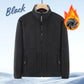 🎅Julförförsäljning🎁Herrjacka i dubbelvävd fleece🔥FRI FRAKT
