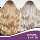 Lila Keratin Hårmask - Bevarar Färg & Neutraliserar Gula Toner För Blont, Silverfärgat, Grått och Slingat Hår