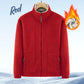🎅Julförförsäljning🎁Herrjacka i dubbelvävd fleece🔥FRI FRAKT