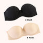 👙✨ Bekväm klassisk axelbandslös bh med sömlös design