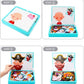Magnetiska pussel Face Dress Up Travel Game Dubbelsidig förskola Pedagogisk inlärningsleksak för barn