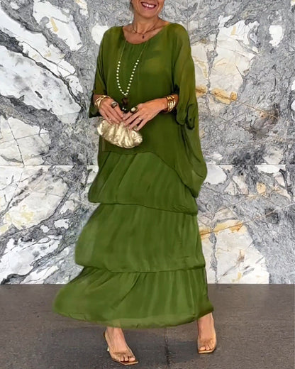 💐2025 Vårförsäljning🔥Eleganta och snygga lösa art deco-klänningar ✨