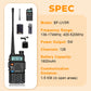 🔥📡 UV-5R Hamradio Långdistans UV5R Two-Way Radio Dualband Walkie-Talkie