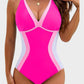 🔥HOT SALE 50% RABATT👙Färgblockerad baddräkt med magkontroll