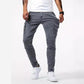 Cargo-byxor i stretchdenim
