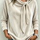 Nyhet✨ 🌸 Oversized blus i glansig sammetskvalitet