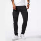 Cargo-byxor i stretchdenim