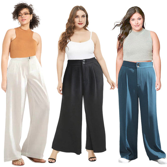 Pantalon large et décontracté pour femmes