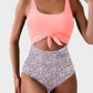🔥2025 SUMMER 50% OFF🎁Ruched Tie-Knot Tummy Control One-Piece Swimsuit