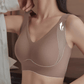 🎁Köp 1 Få 3 Förpackningar💕Ribbad Push Up Justerbar Trådlös BH för kvinnor