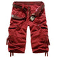 🩳 50% RABATT NU! 👖 Men's Multi-Pocket Cargo Shorts – Relaxad Passform, Andningsbar Bomullsblandning & Robust Konstruktion 💪