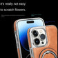 Luxury Leather Invisible Stand Suitable For iPhone Fodral