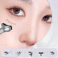 2-i-1 Vattentät Eyeliner & Nedre Ögonfrans Stämpelset med Individuell Flytande Eyeliner