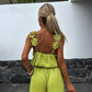 🔥 Ärmlös jumpsuit med vida ben för kvinnor