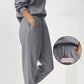 Långärmad Halvzip Sweatsuit Set🔥Köp 2 och få fri frakt