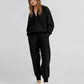 Långärmad Halvzip Sweatsuit Set🔥Köp 2 och få fri frakt
