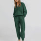 Långärmad Halvzip Sweatsuit Set🔥Köp 2 och få fri frakt