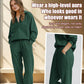 Långärmad Halvzip Sweatsuit Set🔥Köp 2 och få fri frakt