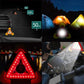 🚗🆘3-i-1 triangulär solcellsdriven nödblinkers för vägkanten✨