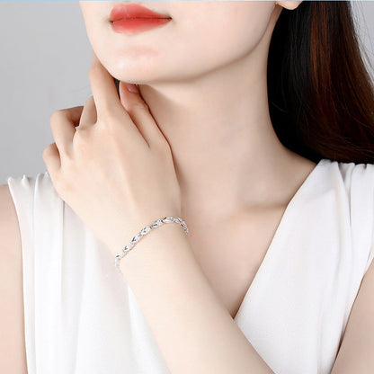 ✨Elegant gnistrande Lucky Clover Armband