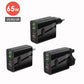 🔥60% Rabatt🔥 65W snabbladdare med flera portar