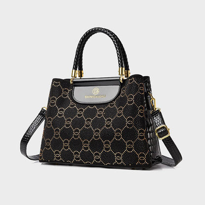 Réduction De 50%💕💕Sac à main de luxe à 3 compartiments avec bandoulière pour femme