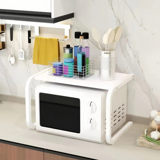 Réduction De 40%🎁Etagère de cuisine renforcée pour four à micro-ondes