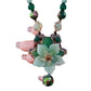 💞 Lyxigt Lotus Opal-halsband Gosbye Sweater Chain Accessoarer