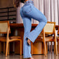 🎁2026 Nyinkommet - 49% rabatt👖 Högmidjade stretchiga utsvängda jeans