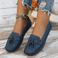 🔥Senaste dagskampanj 50% rabatt - Bekväma mjuka loafers för kvinnor i vintage stil med rosett