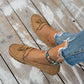 🔥Senaste dagskampanj 50% rabatt - Bekväma mjuka loafers för kvinnor i vintage stil med rosett