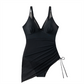 💕👗🌴Slimmande Nät Genomskinlig Sarong Omslag Baddräkt