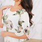 🔥2025 Ny 50% rabatt Hot Sale🔥Petal Flutter Chiffongklänning