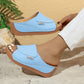 🔥Casual Wedge Slide-sandaler för kvinnor