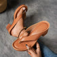 Sommarflipflops för kvinnor med klumpig klack