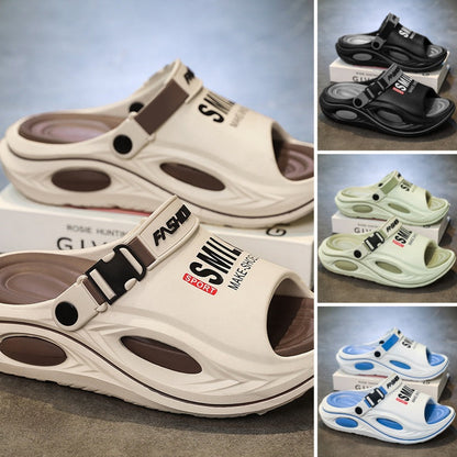 🌴Sommarspecialer🌞Aktiva hem halkfria mjuka sandaler med tjock botten tofflor