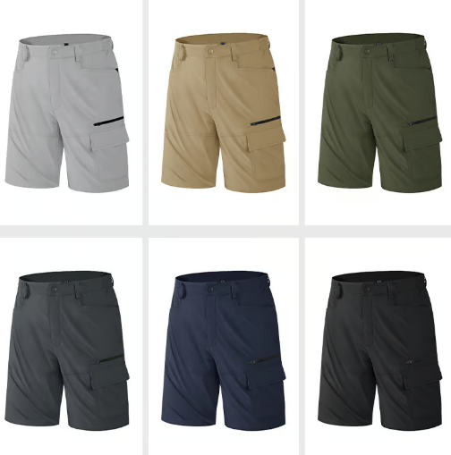 🔥 Herrskor för utomhusbruk, casual cargo shorts👍🏼