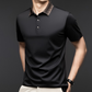 ❄️Men's Casual Business T-shirt med kort ärm och uppslag