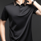 ❄️Men's Casual Business T-shirt med kort ärm och uppslag