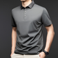 ❄️Men's Casual Business T-shirt med kort ärm och uppslag