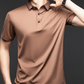 ❄️Men's Casual Business T-shirt med kort ärm och uppslag
