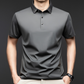 ❄️Men's Casual Business T-shirt med kort ärm och uppslag