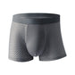 🔥2 för 1🔥Ice Silk Mesh Antibakteriella boxerkalsonger som andas